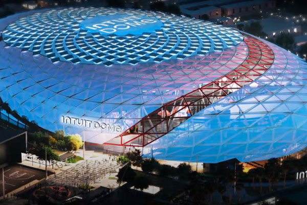 Image of the Los Angeles Clippers Intuit Dome