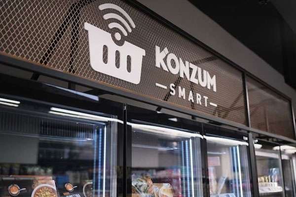 Image of a KONZUM Smart Store