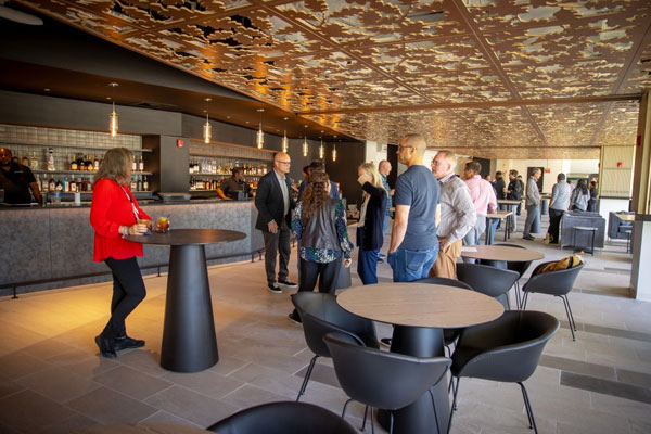 Image of restaurant in improved Prudential Center arena