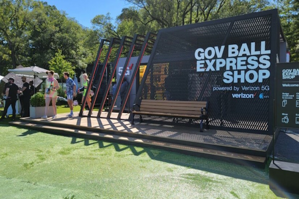 Photo of the Gov Ball Express SHOP